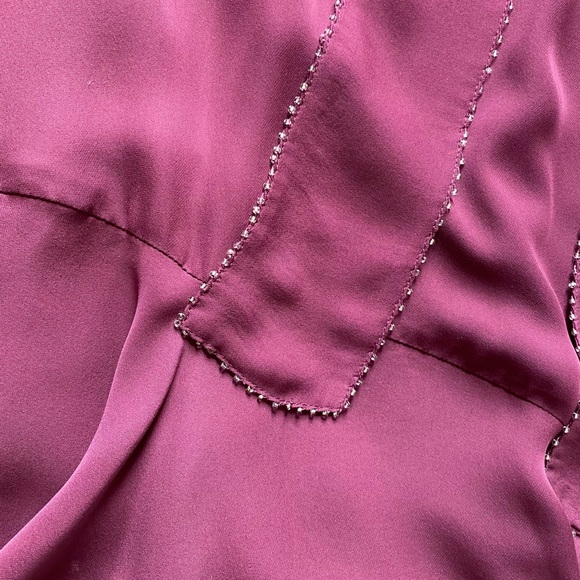 Parker Cathryn Silk Mini Ruffled Boho Dress - Picture 3 of 6